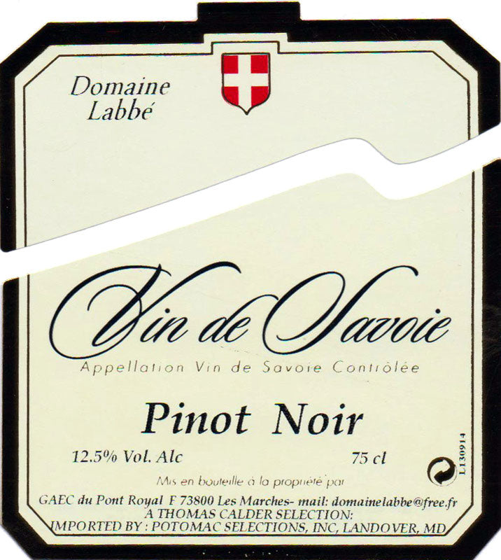 2023 Domaine Labbe - Pinot Noir Savoie (750ml)