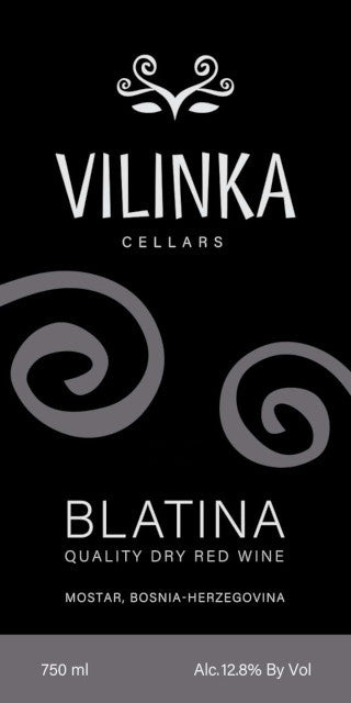 2021 Vilinka Cellars Blatina Mostar (750ml)