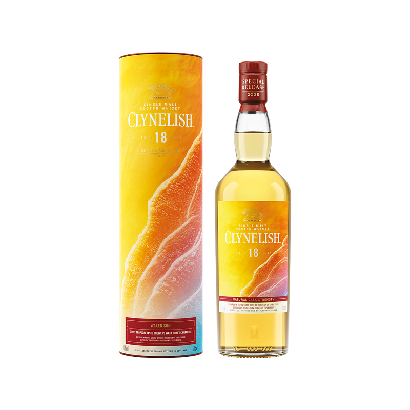 Clynelish 18 yr "Waxen Sun" Special Release 2025 Single Malt Whiskey 750ml