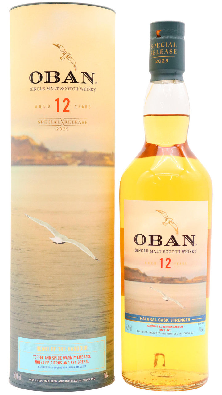 Oban 12 yr "Heart Of  The Harbour" Special Release 2025 Single Malt Whiskey 750ml