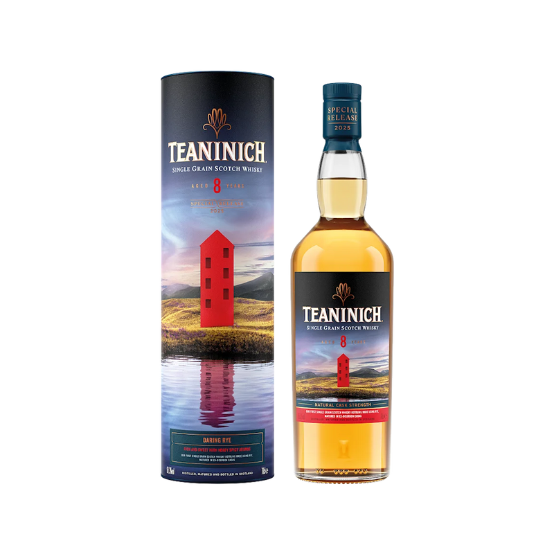Teaninich 8 yr "Daring Rye" Special Release 2025 Single Malt Whiskey 750ml