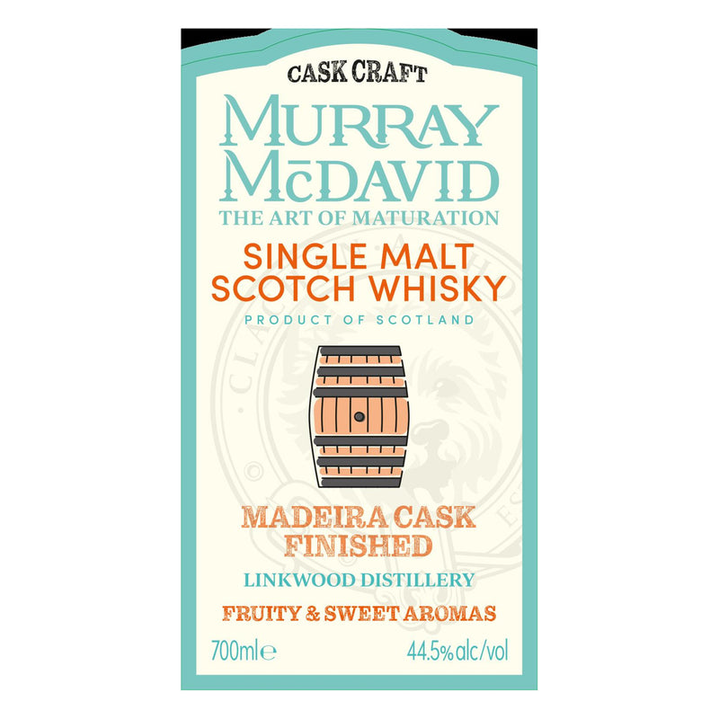 Murray McDavid Linkwood Single Malt Whiskey 700ml