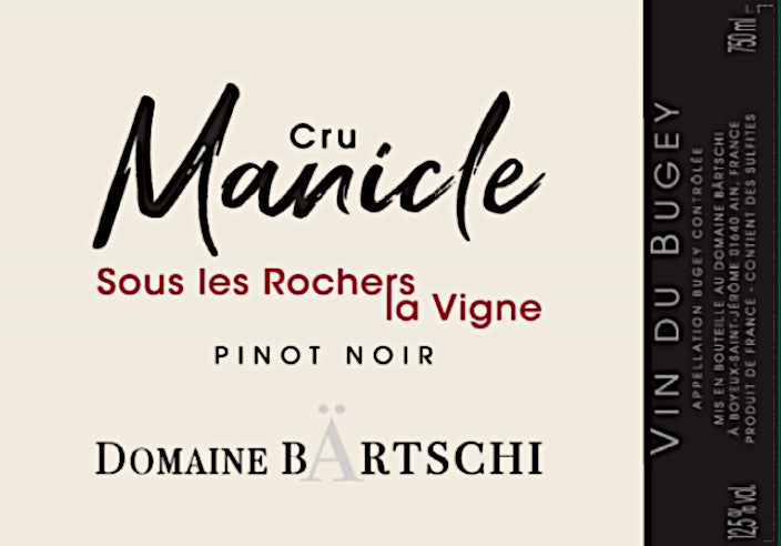 2023 Domaine Bartschi - Pinot Noir Sous Les Rochers La Vigne Cru Manicle (750ml)