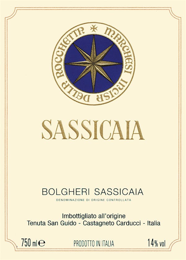 2022 Tenuta San Guido - Bolgheri Sassicaia DOC Sassicaia (750ml)
