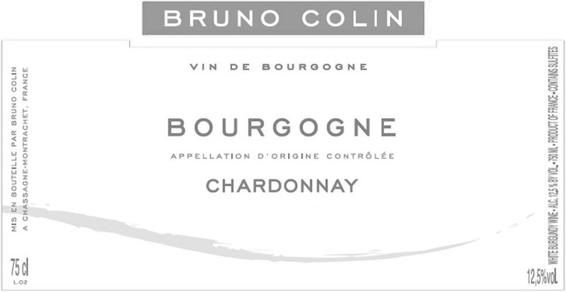 2023 Bruno Colin - Bourgogne Blanc (PRE ARRIVAL)