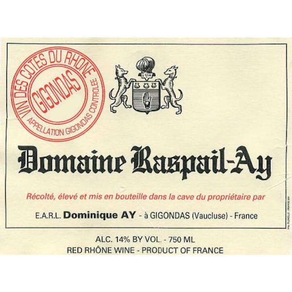 2022 Raspail-Ay - Gigondas (750ml)
