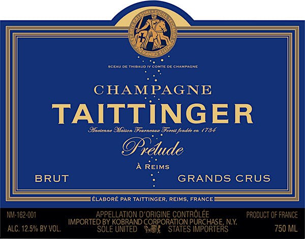 NV Taittinger - Champagne Brut Prelude Grands Crus