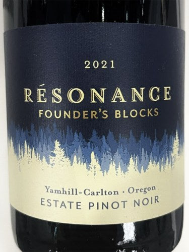 2021 Resonance - Pinot Noir Yamhill-Carlton Founder's Blocks (750ml)
