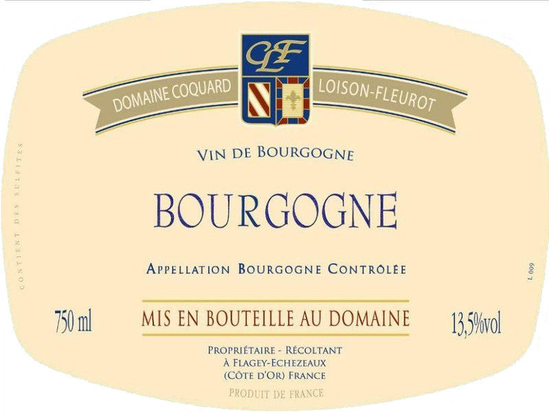 2023 Coquard Loison Fleurot - Bourgogne Rouge (PRE ARRIVAL)