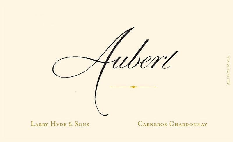2024 Aubert - Chardonnay Carneros Larry Hyde & Sons (750ml) PRE ARRIVAL