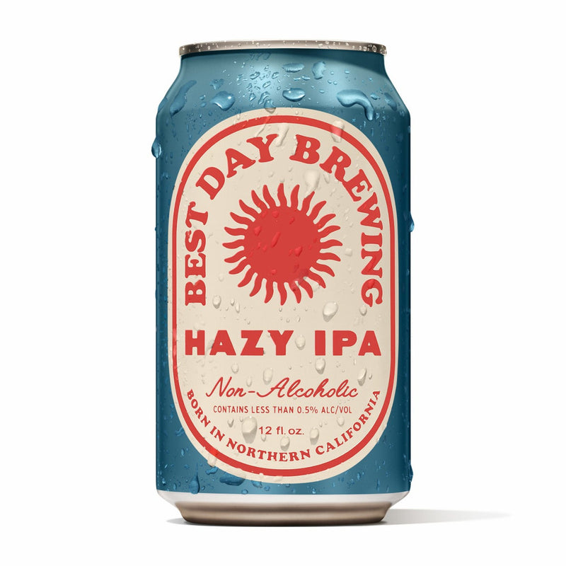 Best Day Brewing Non-Alcoholic Hazy IPA 6pk cans