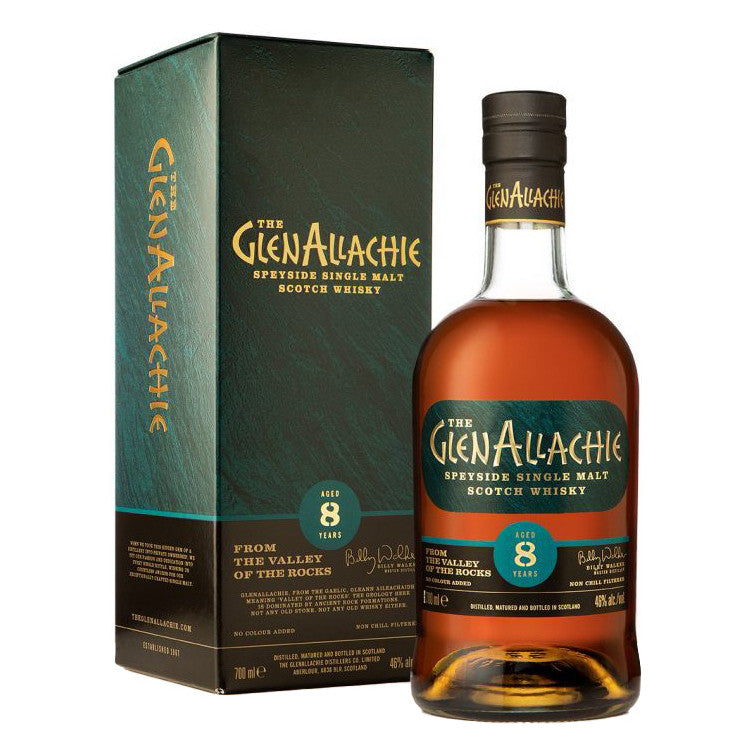 Glenallachie 8 yr Speyside Single Malt Whisky 700ml