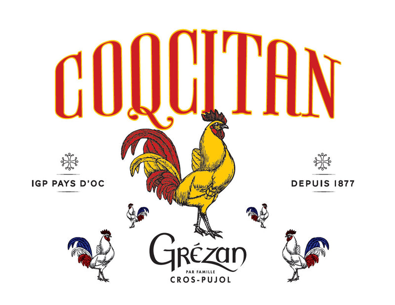 2024 Grezan - Coqcitan Rouge IGP Pays d'Oc (750ml)