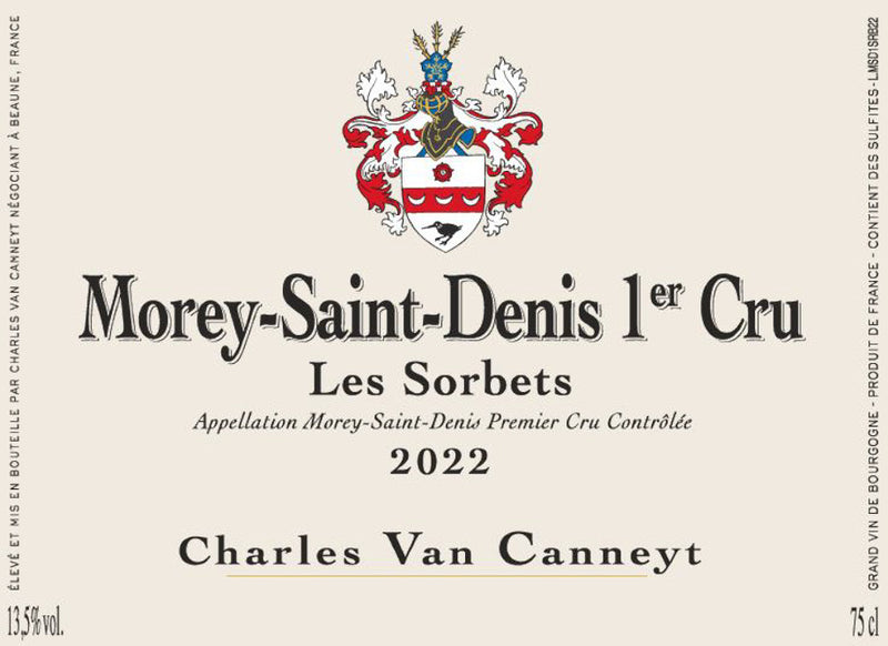 2022 Charles Van Canneyt - Morey St. Denis Les Sorbets (PRE ARRIVAL)