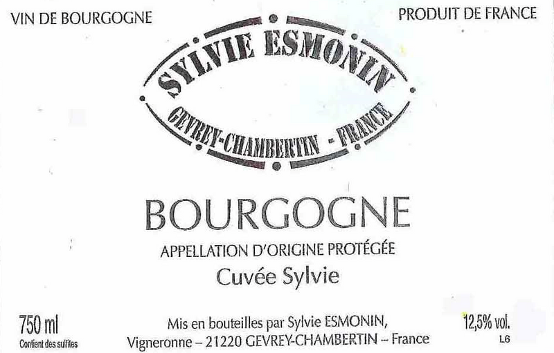 2023 Sylvie Esmonin - Bourgogne Rouge Cuvee Sylvie (PRE ARRIVAL)