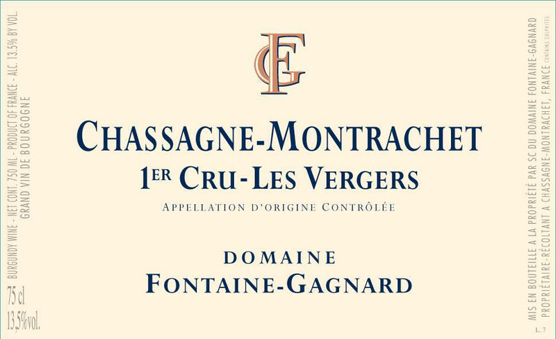 2023 Fontaine-Gagnard - Chassagne Montrachet Vergers