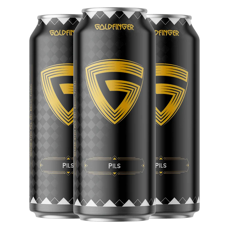 Goldfinger Brewing Pilsner 4pk
