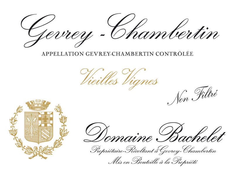 2023 Denis Bachelet - Gevrey Chambertin Vieilles Vignes (750ml) (PRE ARRIVAL)