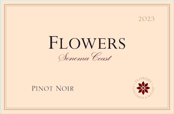 2023 Flowers - Pinot Noir Sonoma Coast (750ml)
