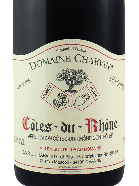 2023 Charvin - Cotes du Rhone Le Poutet (750ml)
