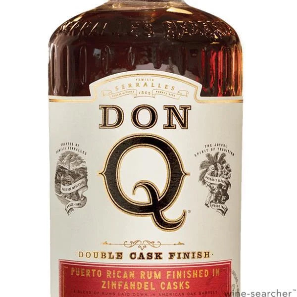 Don Q Double Finish in  Zinfandel Casks Rum 750ml