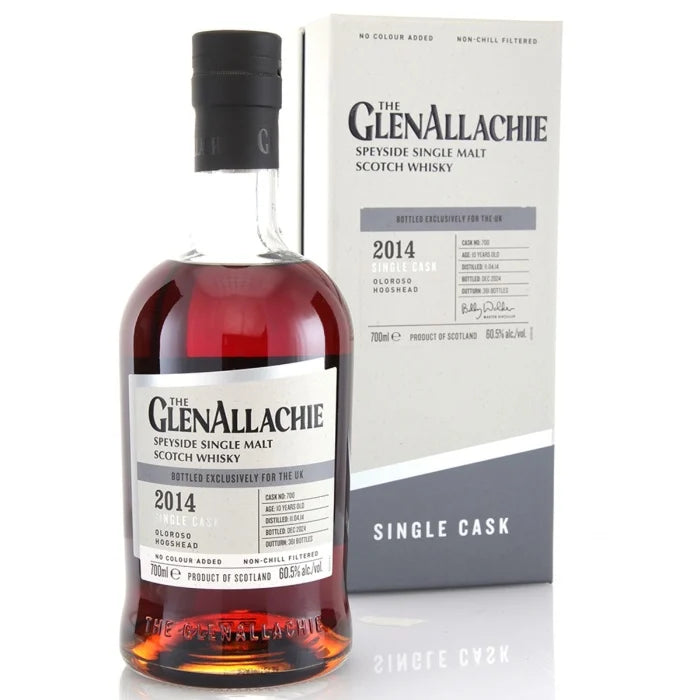 Glenallachie 10 yr 2014 Oloroso Hogshead Cask No 3238 Single Malt  Whiskey 700ml