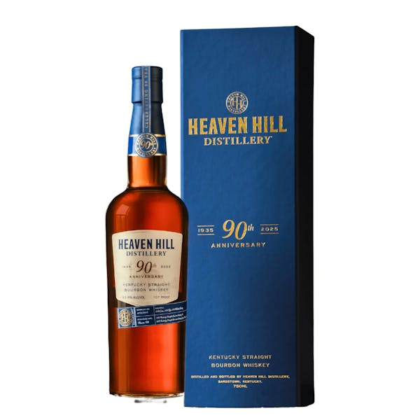 Heaven Hill Distillery 90th Anniversary Kentucky Straight Bourbon Whiskey 750ml