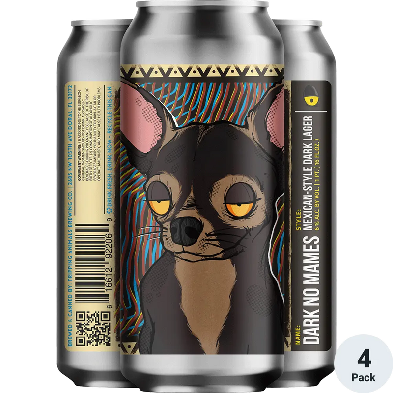 Tripping Animals Brewing Dark No Mames Mexican Lager 4pk