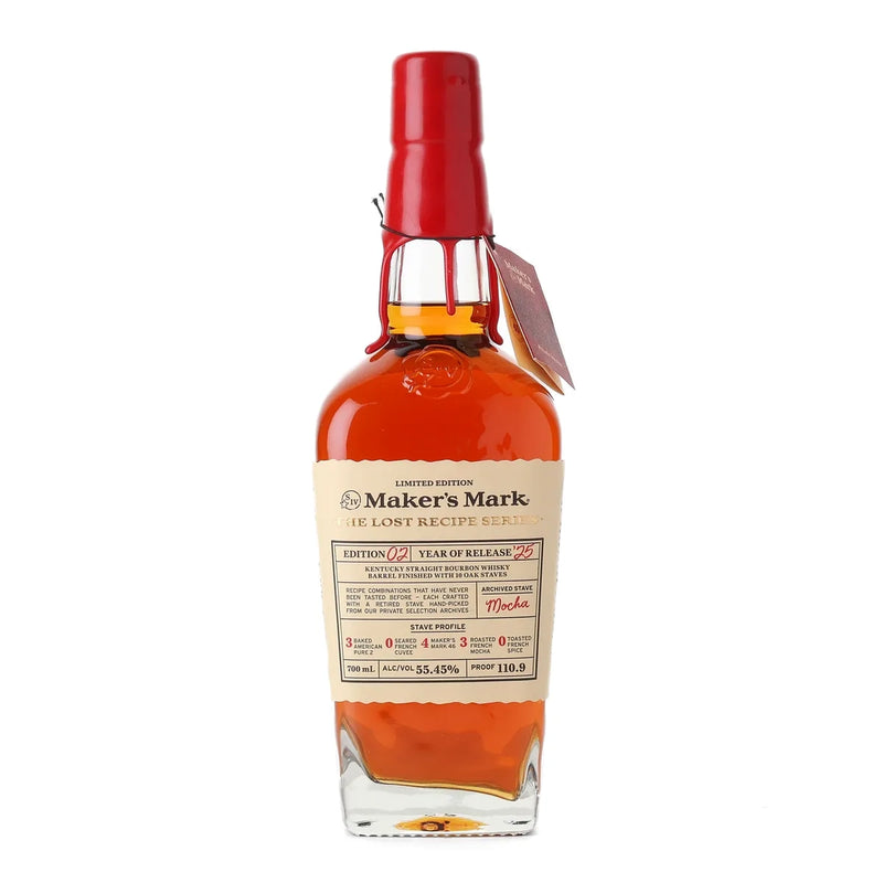 Maker's Mark The Lost Recipe Series Mocha 2025 Release  Edition 02 Bourbon Whisky 700ml
