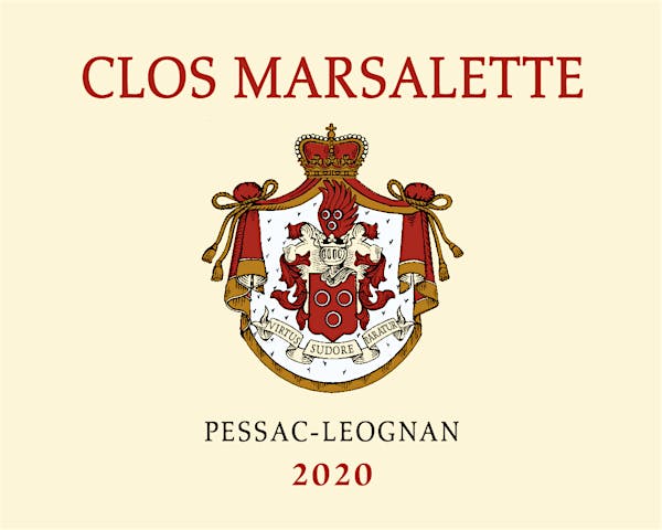 2020 Chateau Clos Marsalette - Pessac (750ml)