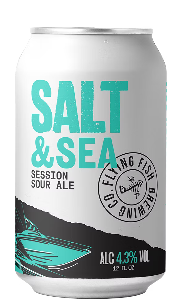 Flying Fish Brewing Salt & Sea Session Sour Ale 6pk cans