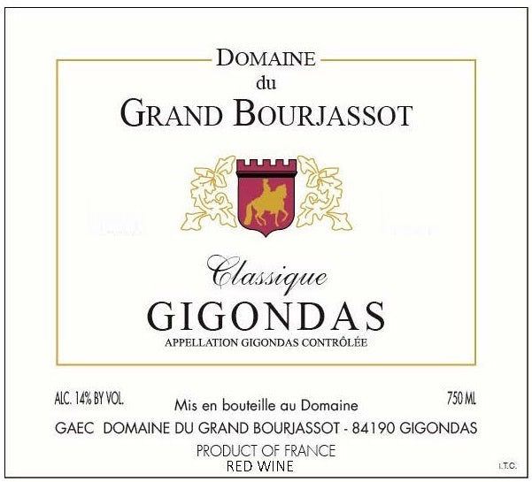 2022 Domaine Du Grand Bourjassot - Gigondas Classique (750ml)