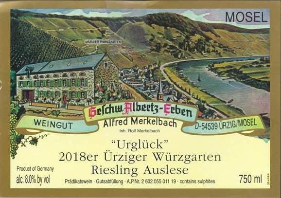 2024 Merkelbach, Alfred - Urziger Wurzgarten Auslese #11 Urgluck (750ml)