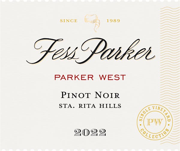 2022 Fess Parker - Pinot Noir Parker West Santa Rita Hills (750ml)