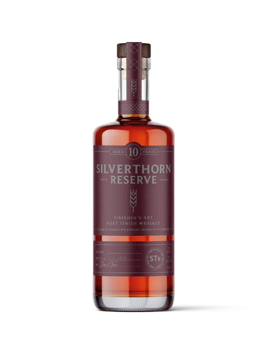 Silverthorn Reserve 10 yr Port Finish Rye Whiskey 750ml