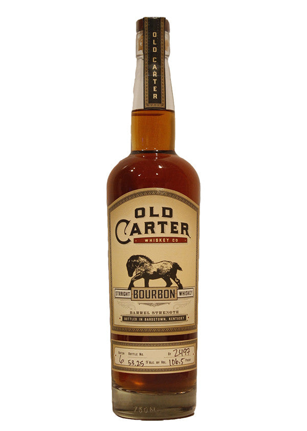 Old Carter Small Batch PLDC #6  Bourbon Whiskey 750ml