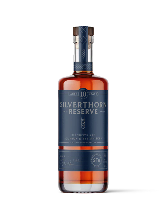 Silverthorn Reserve 10 yr Blender's Art Bourbon & Rye Whiskey 750ml
