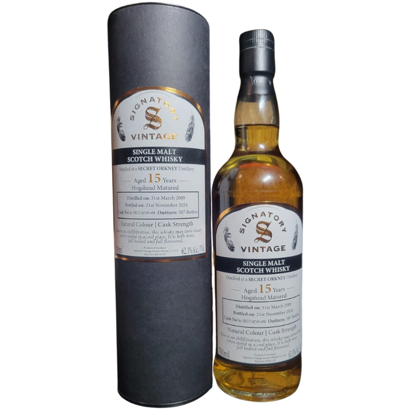 Signatory Secret Orkney (Highland Park) 2009 15 yr Single Malt 700ml