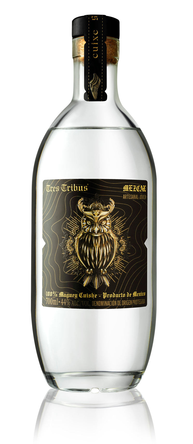 Tres Tribus CUISHE Artesanal Joven Mezcal 700ml