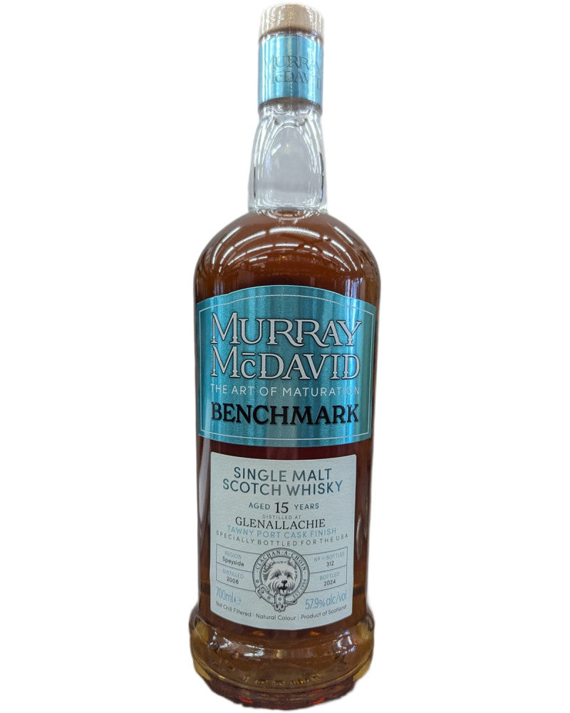 Murray McDavid Glenallachie 15 yr Tawny Port Cask Finish Single Malt Whiskey 700ml