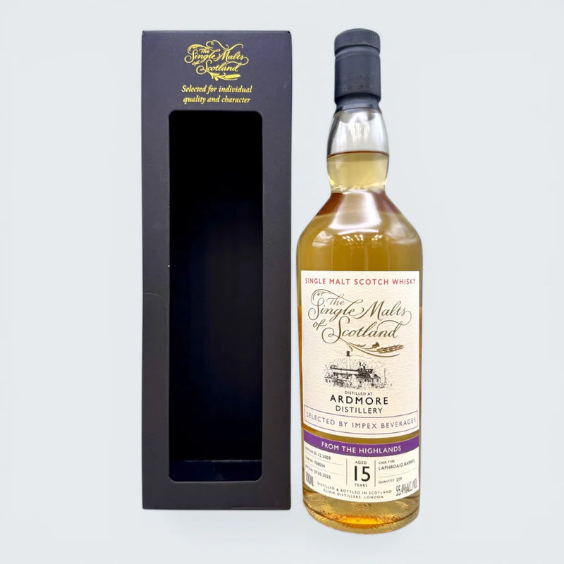 Single Malts Of Scotland Ardmore Distillery 15 yr Whisky 700ml
