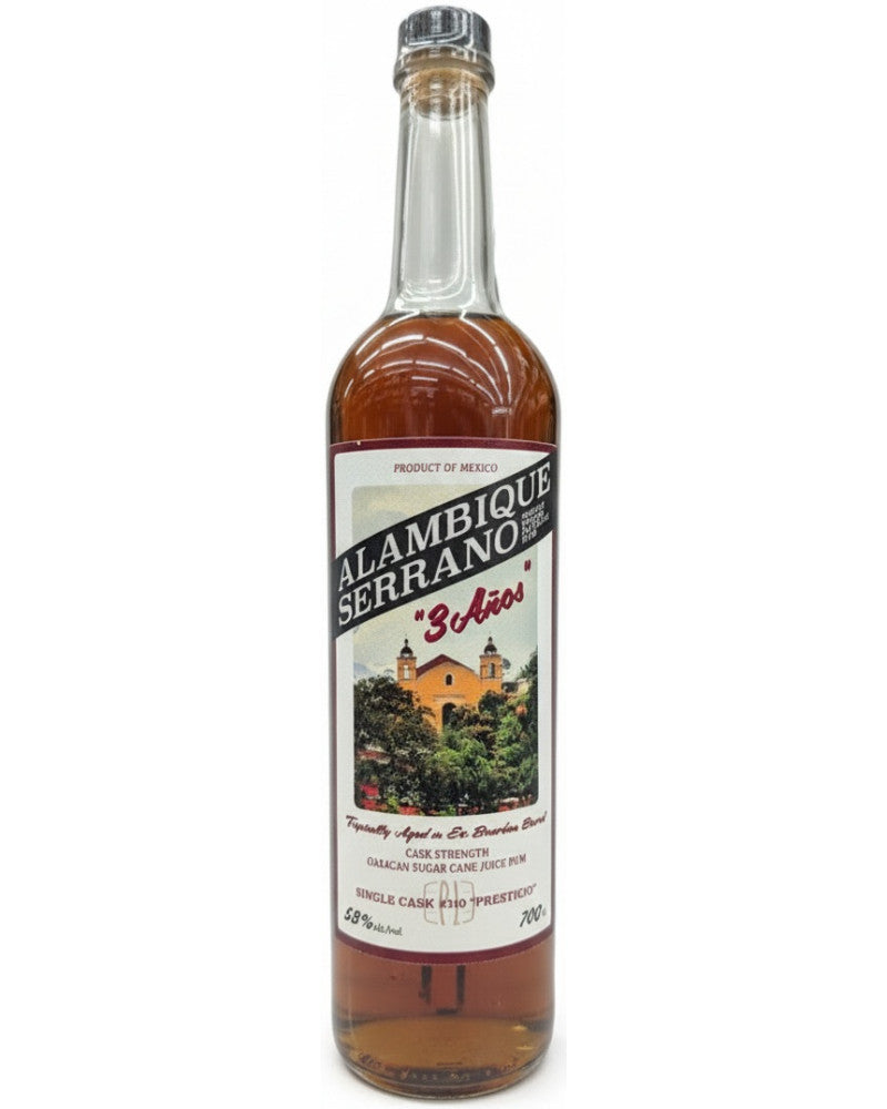 Alambique Serrano 3 Anos Single Cask #319 "Prestigio" Rum 700ml