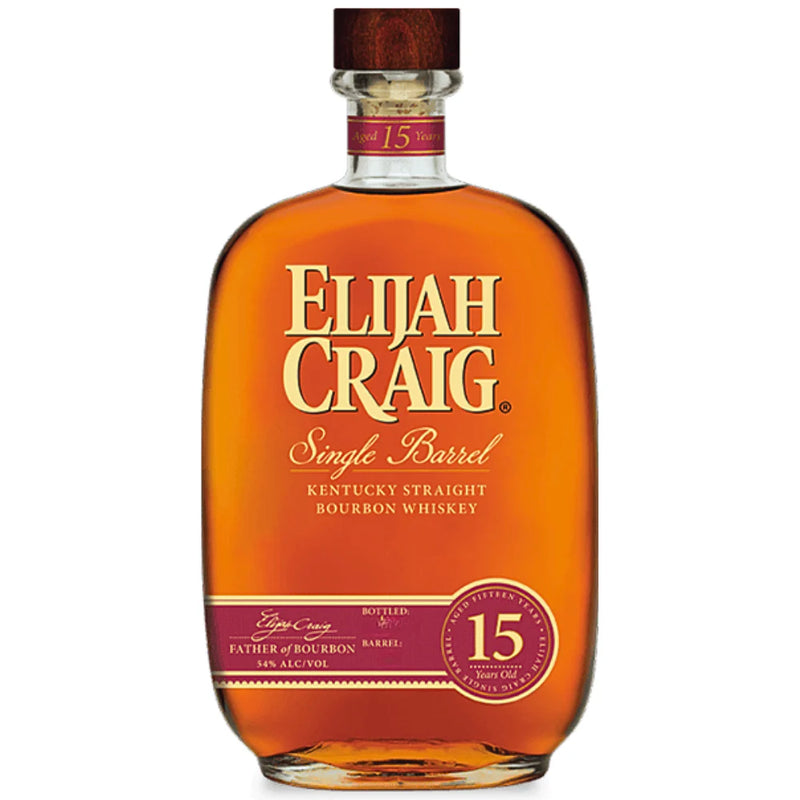 Elijah Craig 15 yr Single Barrel Whiskey 750ml