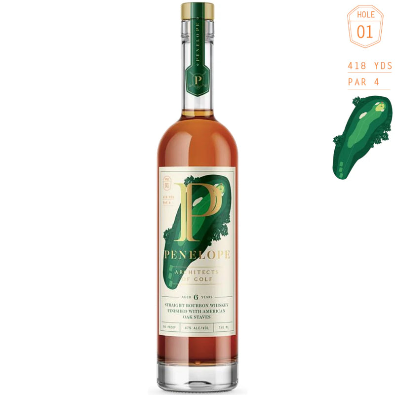 Penelope Architects of Golf Hole 01 6 yr Bourbon 750ml