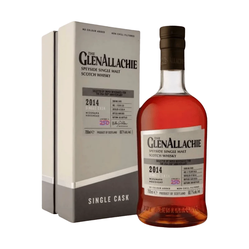 Glenallachie 11 yr 2014 Mizunara Hogshead Cask No 8481  Single Malt  Whiskey 700ml