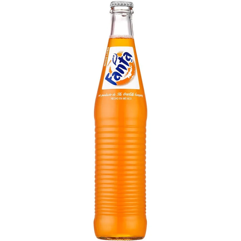 Fanta Naranja Mexican 500ml glass bottle