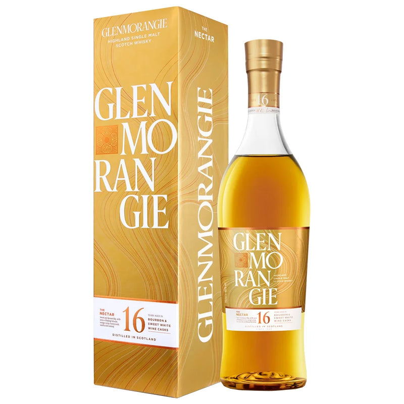 Glenmorangie 16 yr Nectar (Bourbon Sweet White Casks) Single Malt Whiskey 750ml