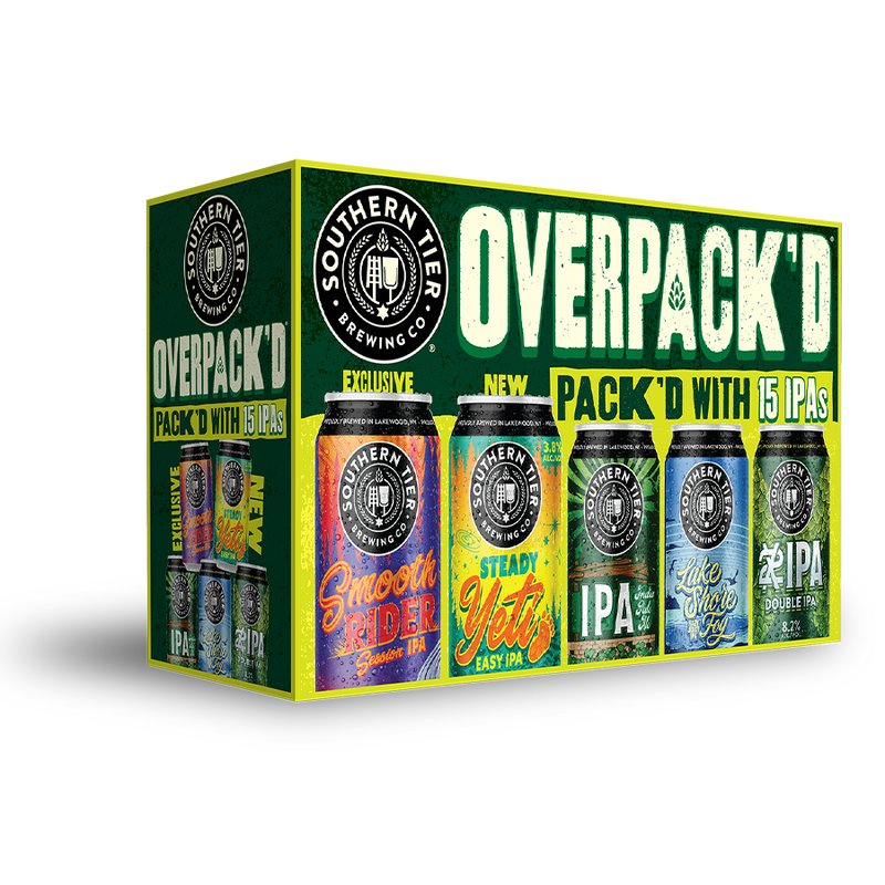 Southern Tier Brewing Overpack'd variety 15pk 12oz cans