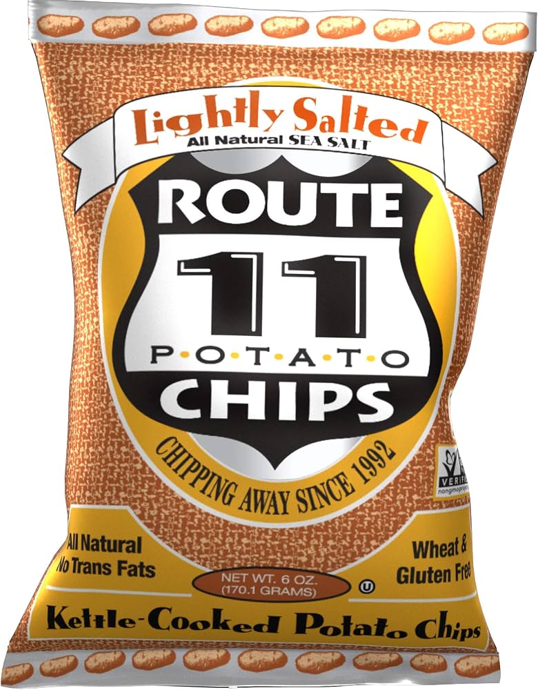 Route 11 - Lightly Salted Potato Chips 6oz bag