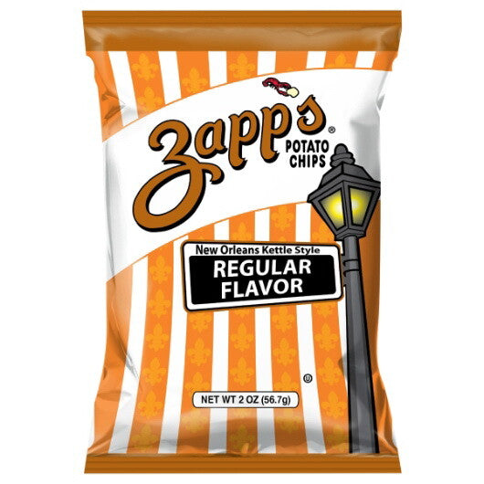 Zapp's - Regular Flavor Potato Chips 2oz bag